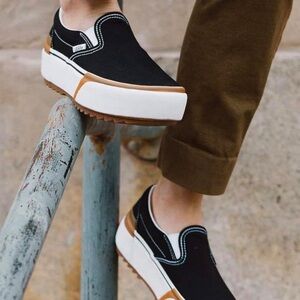 Vans slip on stacked